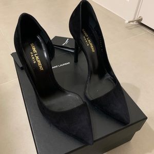 Yves saint laurent suede heels size 36/6